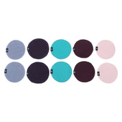 USI Upcycled Coasters | Pack of 10 | Cotton | Reusable | Washable | Multipurpose