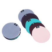 USI Upcycled Coasters | Pack of 10 | Cotton | Reusable | Washable | Multipurpose