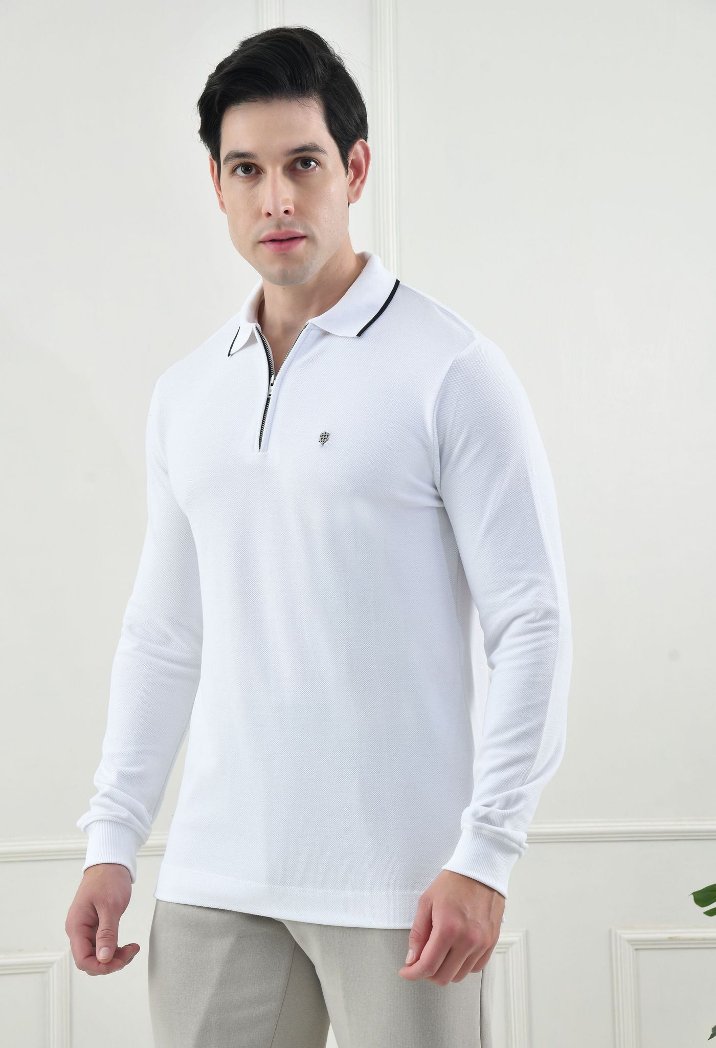 USI Concept 11 Polo  with Tipping & Zip Full Sleeves